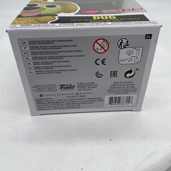 Funko Pop! Pixar Alien Remix Flocked Dug #754 Target Exclusive - Picture 13 of 14